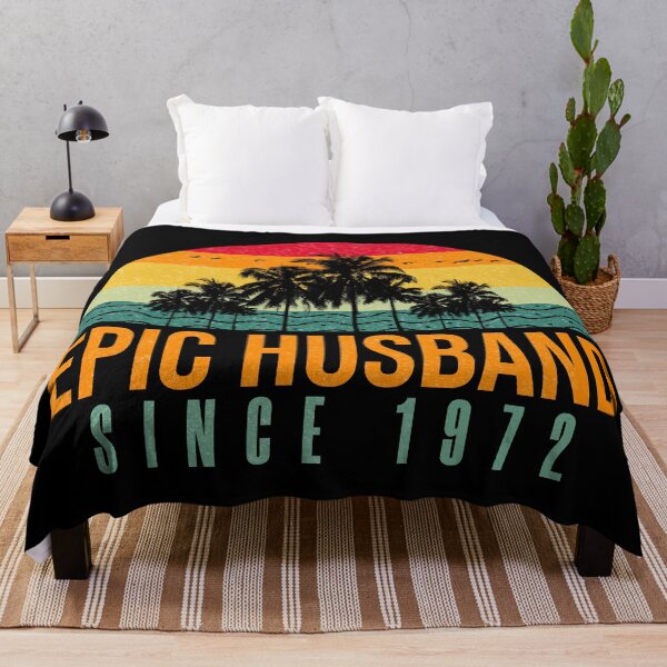 Item preview, Epic Husband Since 1972 - Funny 50th wedding anniversary gift for him designed and sold by PlusAdore.
