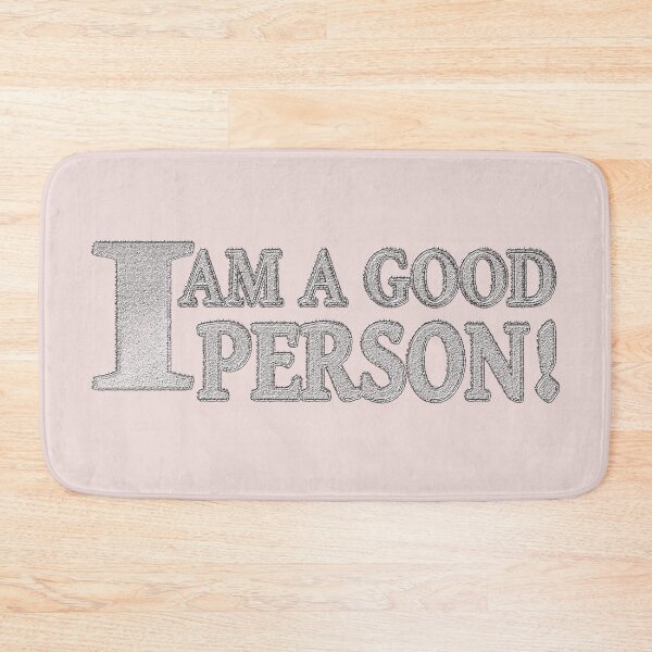 Item preview, Cute Expression Design "GOOD PERSON". Buy Now designed and sold by Health And Fitness Posts e-Store.