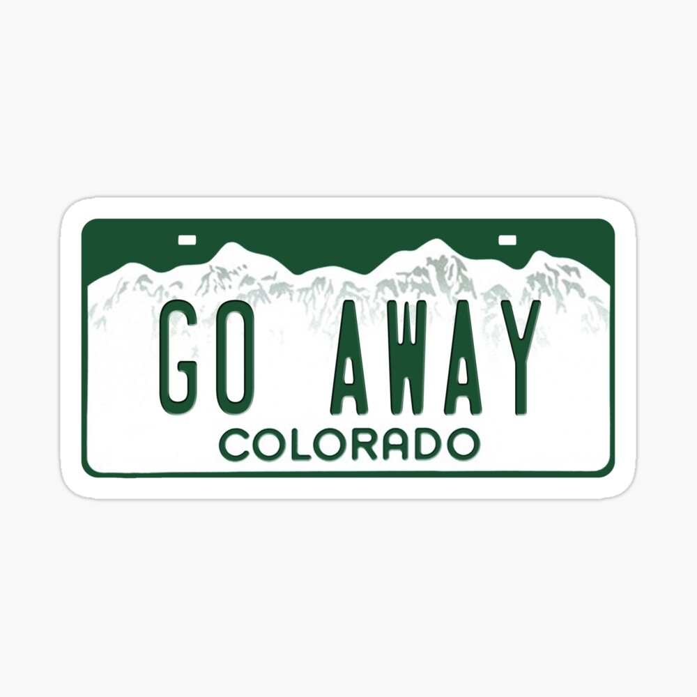 Colorado License Plate Art