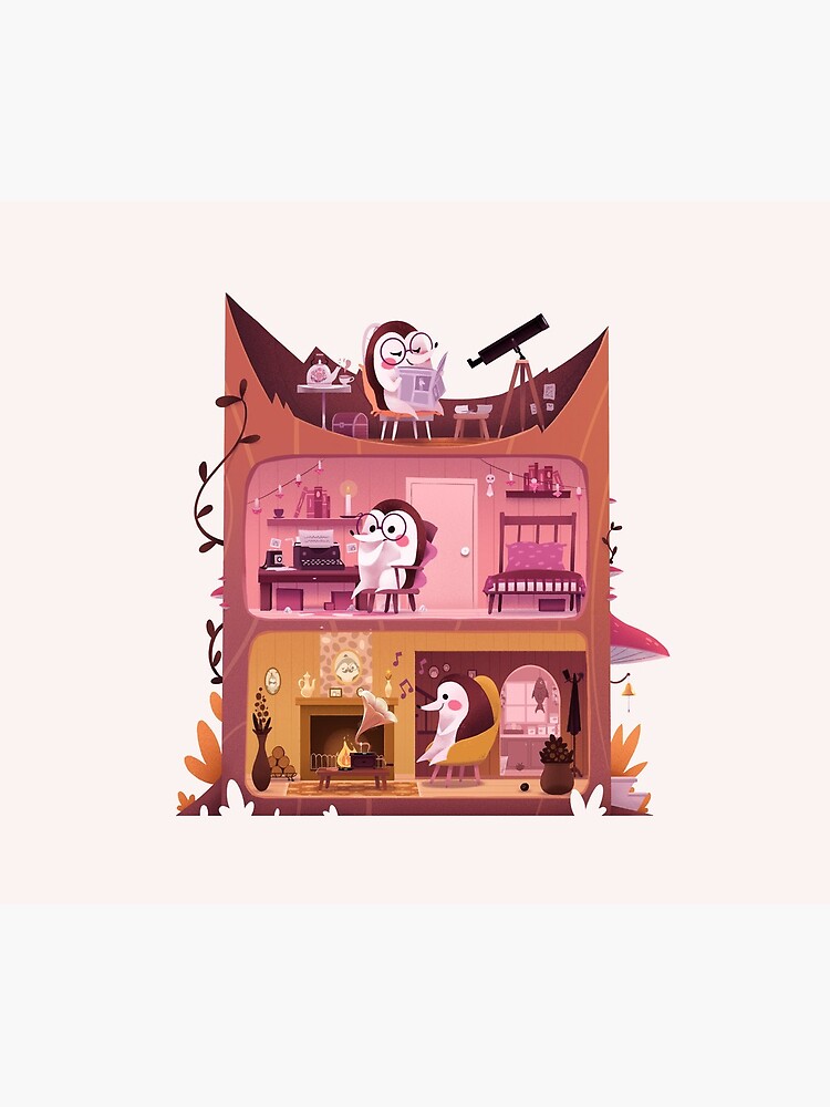 Hedgehog House by nohimagination
