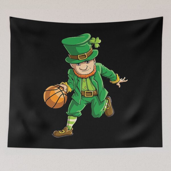 Item preview, Leprechaun St patrick Day Baseketball designed and sold by JasmineGularte.