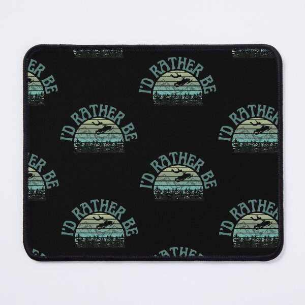 Item preview, Vintage Sunset ID Rather Be Snow Machining Guy -Snowmobile designed and sold by Rally-Girl.