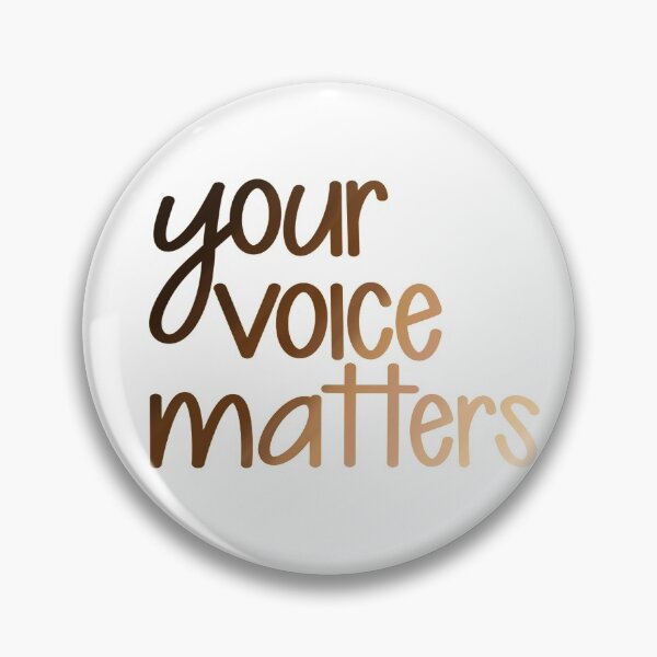 Item preview, Your voice matters designed and sold by PurdyCDesigns1.
