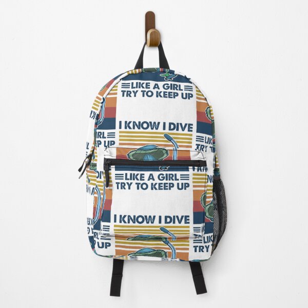 Item preview, Diving like a girl try to keep up designed and sold by Mnightsa.