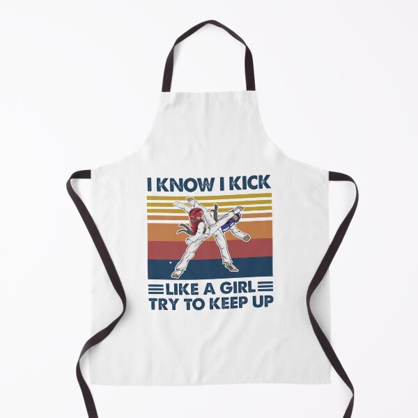 Item preview, Karate like a girl try to keep up designed and sold by Mnightsa.