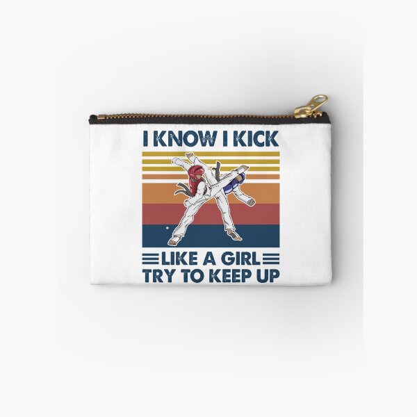 Item preview, Karate like a girl try to keep up designed and sold by Mnightsa.