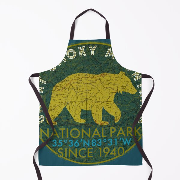 Item preview, Great Smoky Mountains National Park Map Overlay designed and sold by bfwilson.
