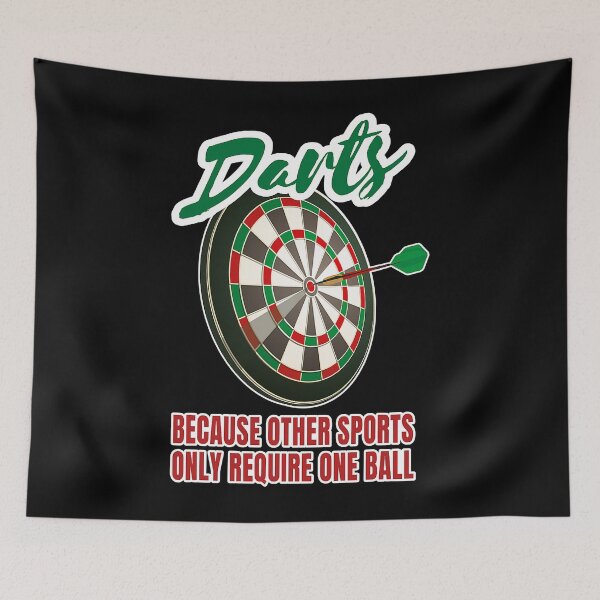Item preview, Dartboard Darts Because Other Sports Only Require One Ball designed and sold by JeffreyShultz.