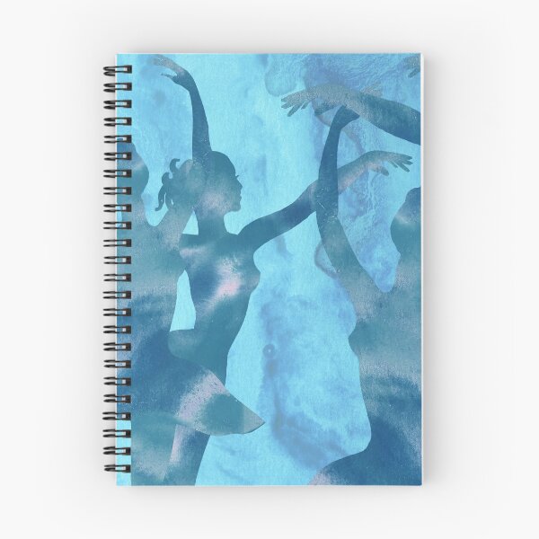 Item preview, Dancing Ballerinas Silhouette Watercolor Dance Of Color VIII designed and sold by Irina Sztukowski.