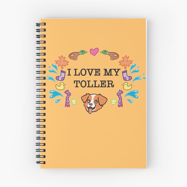 Item preview, I Love My Toller  designed and sold by shockingblanket.