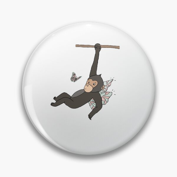 Item preview, butterfly chimp - fundraiser designed and sold by EricWynn72.