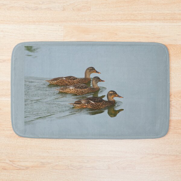 Item preview, Three Mallards going for a swim designed and sold by PaulKPhoto.