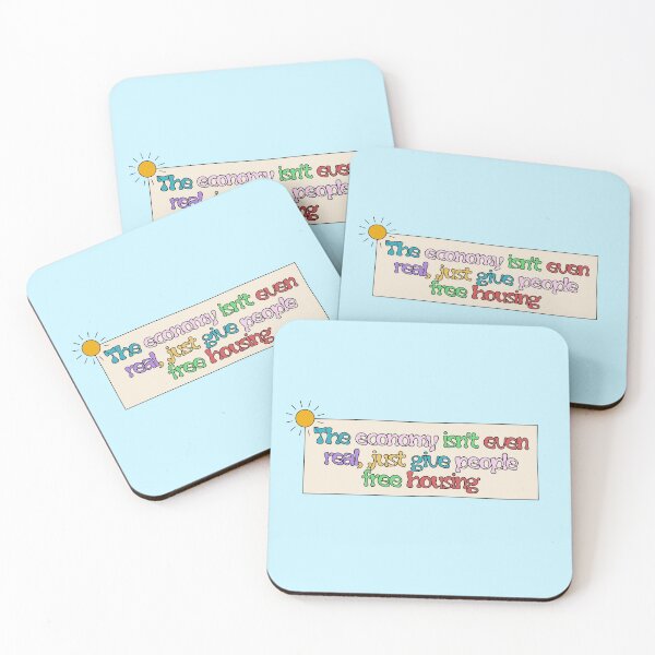 Item preview, Economy Isn't Real - Free Housing designed and sold by Picket Club.