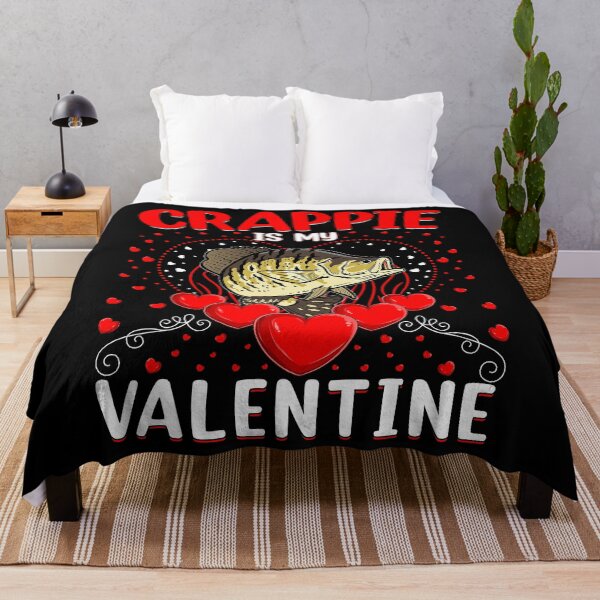 Item preview, Funny Crappie Is My Valentine Crappie Fish Valentine_s Day designed and sold by ShannonMullins.