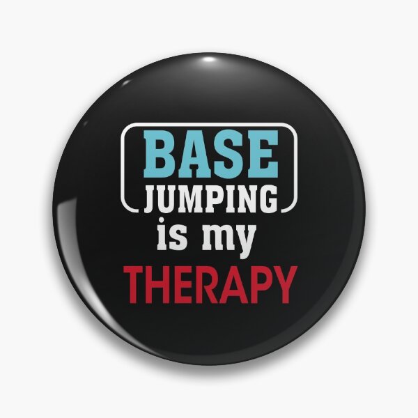 Item preview, Base jumping is my therapy, Funny base jumping parachute, base jumping gifts designed and sold by Amirebdesign.