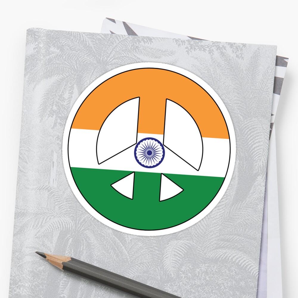 indian-peace-sign-sticker-by-wickedcartoons-redbubble