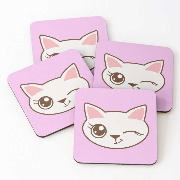 Item preview, winking kitten  designed and sold by Blazing-Art.