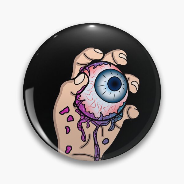 Item preview, Creepy eye (purple) designed and sold by PaintedGlass.