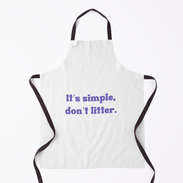 Item preview, It's simple, don't litter designed and sold by peggie-prints.