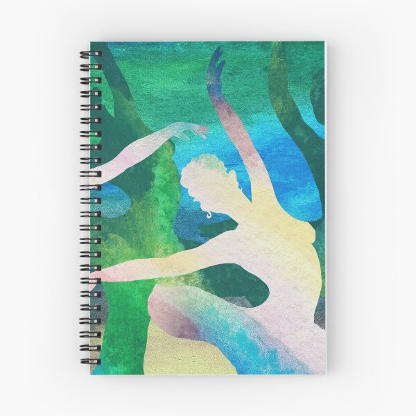Item preview, Dancing Ballerinas Silhouette Watercolor Dance Of Color XV designed and sold by Irina Sztukowski.