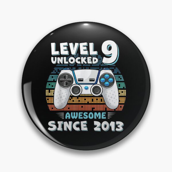 Item preview, Nine 9yr BDay Son Boy Funny Gamer 9th 9 Years Old Birthday designed and sold by Kalashnikjaromi.