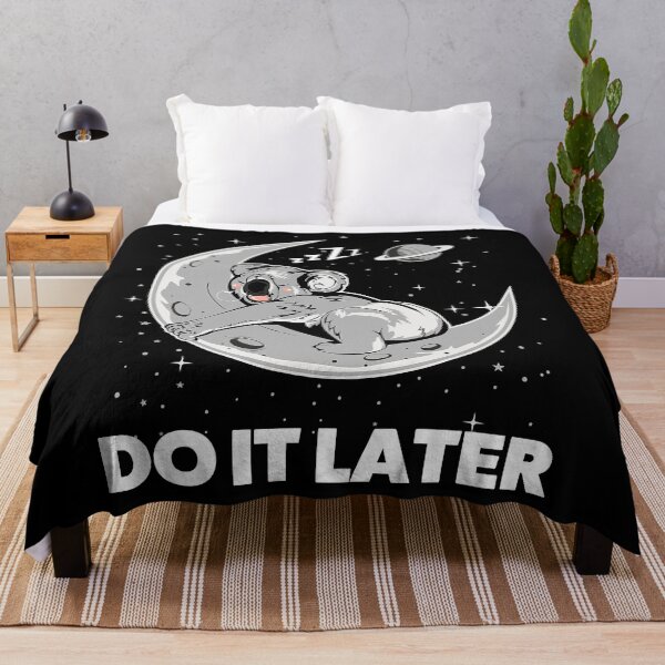 Item preview, Enjoy Do It Later Cool Funny Sarcastic Lazy Sloth Sleep Fun designed and sold by JeffreyShultz.