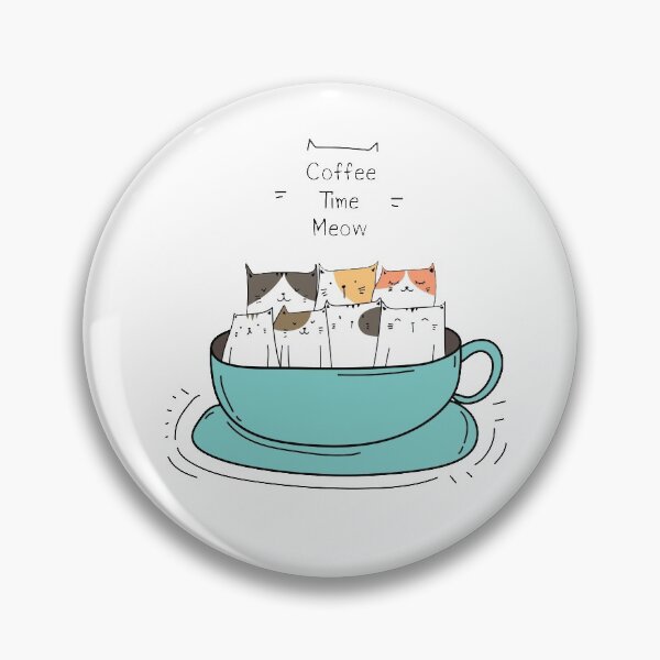 Item preview, Coffee Time Meow designed and sold by Lolarod77.