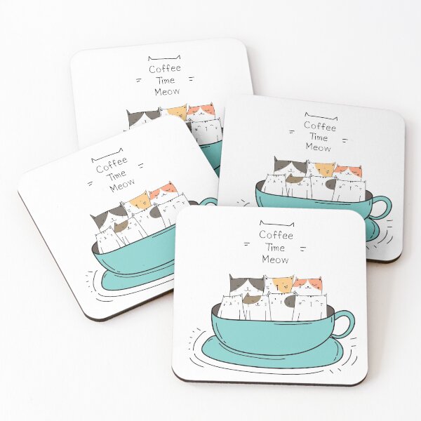 Item preview, Coffee Time Meow designed and sold by Lolarod77.