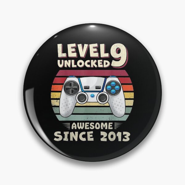 Item preview, Nine 9yr BDay Son Boy Funny Gamer 9th 9 Years Old Birthday designed and sold by Kalashnikjaromi.