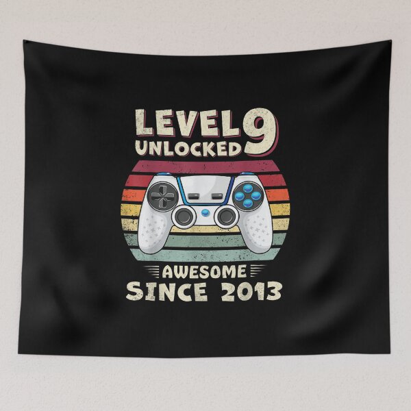 Item preview, Nine 9yr BDay Son Boy Funny Gamer 9th 9 Years Old Birthday designed and sold by Kalashnikjaromi.