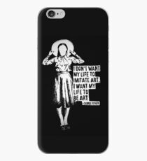 Vinilo o funda para iPhone Carrie Fisher