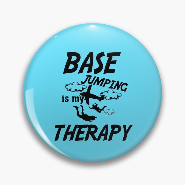 Item preview, Base jumping is my therapy, Funny base jumping parachute, base jumping gifts designed and sold by Amirebdesign.
