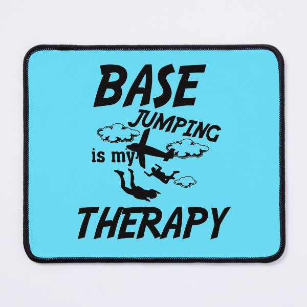 Item preview, Base jumping is my therapy, Funny base jumping parachute, base jumping gifts designed and sold by Amirebdesign.