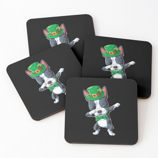 Item preview, Dabbing Boston Terrier St Patricks Day Boys Leprechaun Dog designed and sold by JasmineGularte.