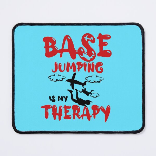 Item preview, Base jumping is my therapy, Funny base jumping parachute, base jumping gifts designed and sold by Amirebdesign.