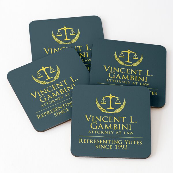 Artikelvorschau, Vincent Gambini Geschenk, stellvertretend für Yutes, Fan-Geschenk, mein Cousin Vinny, Anwaltskanzlei von Vincent Gambini E entworfen und verkauft von Jonathan3com.