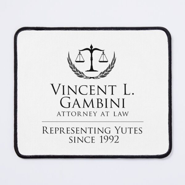 Item preview, Vincent Gambini Gift, Representing Yutes, Fan Gift, My Cousin Vinny, Law Office of Vincent Gambini E   designed and sold by Jonathan3com.