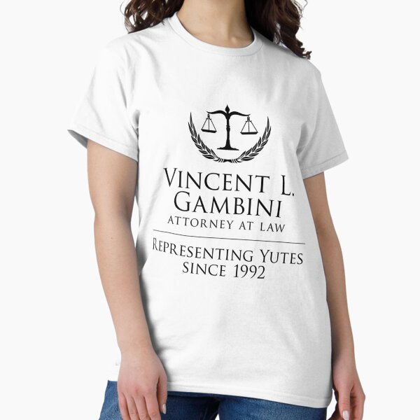 Artikel-Vorschau von Vincent Gambini Geschenk, stellvertretend für Yutes, Fan-Geschenk, mein Cousin Vinny, Anwaltskanzlei von Vincent Gambini E, designt und verkauft von Jonathan3com.