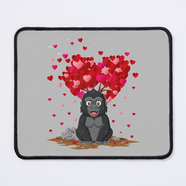 Item preview, Funny Gorilla Animal Lover Gorilla Valentine_s Day designed and sold by SeanDoke.