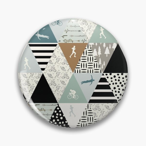 Item preview, Triathlon Shape Patchwork designed and sold by SweetPea49.