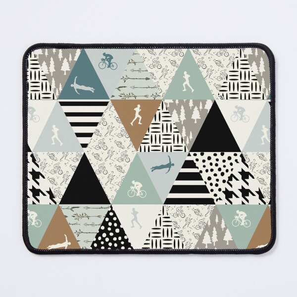 Item preview, Triathlon Shape Patchwork designed and sold by SweetPea49.