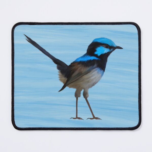 Item preview, Superb Fairywren Painting  designed and sold by Digitaldingo.