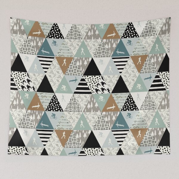 Artikelvorschau, Patchwork in Triathlonform entworfen und verkauft von SweetPea49.