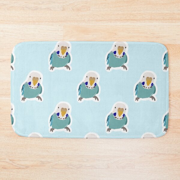 Item preview, Blue budgie designed and sold by froggiesdesigns.