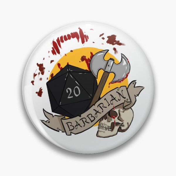 Item preview, Barbarian Sticker: Berzerker designed and sold by Aidan HJ.