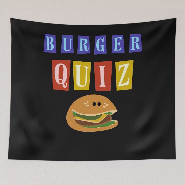 Item preview, Burger quizz new logo Classic T-Shirt designed and sold by Jamiarnado.