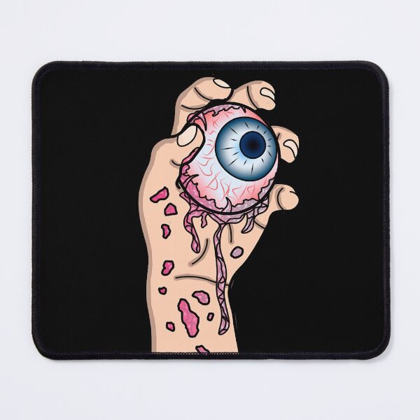 Item preview, Creepy eye (light pink) designed and sold by PaintedGlass.