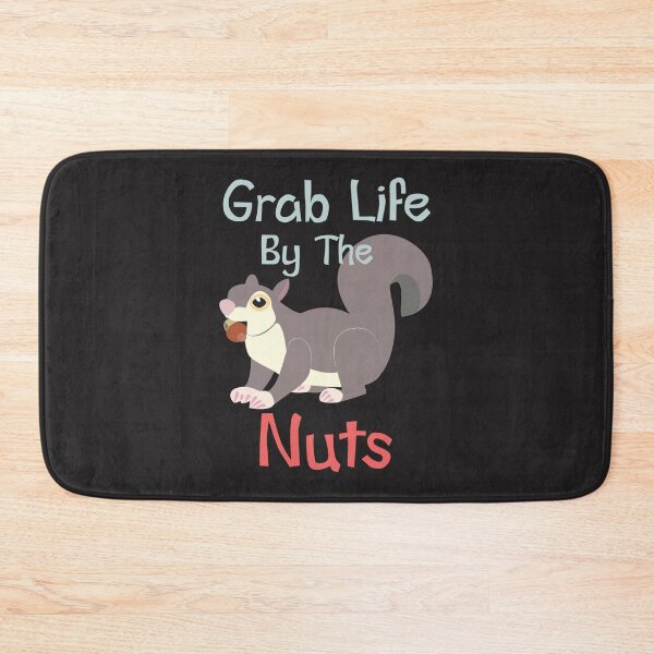 Item preview, Squirrel Grab Life by the Nuts Sticker designed and sold by VincentPedde.