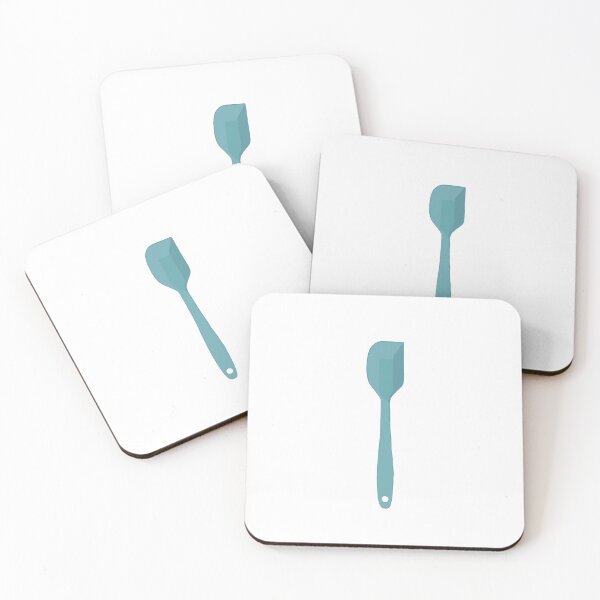 Item preview, Cute teal silicone spatula  designed and sold by Olitvia.