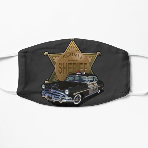 Sheriff's classic car Flat Mask